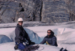 Daniel and Hernan on Glaciar Gray