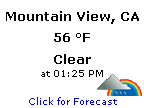 Click for Mountain View, California Forecast