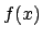 $f(x)$