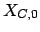 $X_{C,0}$