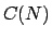 $C(N)$