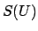 $S(U)$