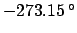 $-273.15 ^\circ$