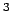 ${}^3$