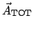 $\vec{A}_\mathrm{TOT}$